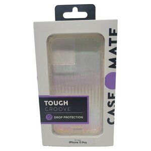 Case-Mate Tough Groove Case for iPhone 11 Pro 5.8" 2019 - Clear Iridescent